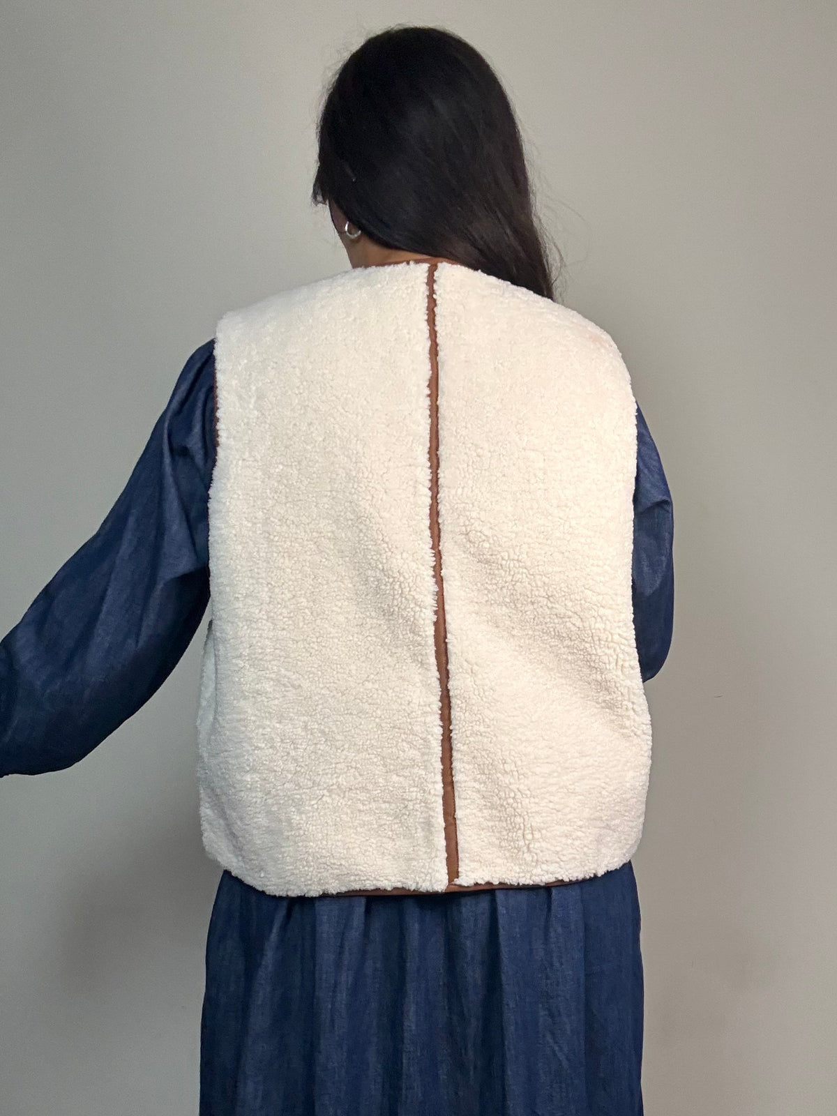 Wyse Borg Teddy Gilet, M