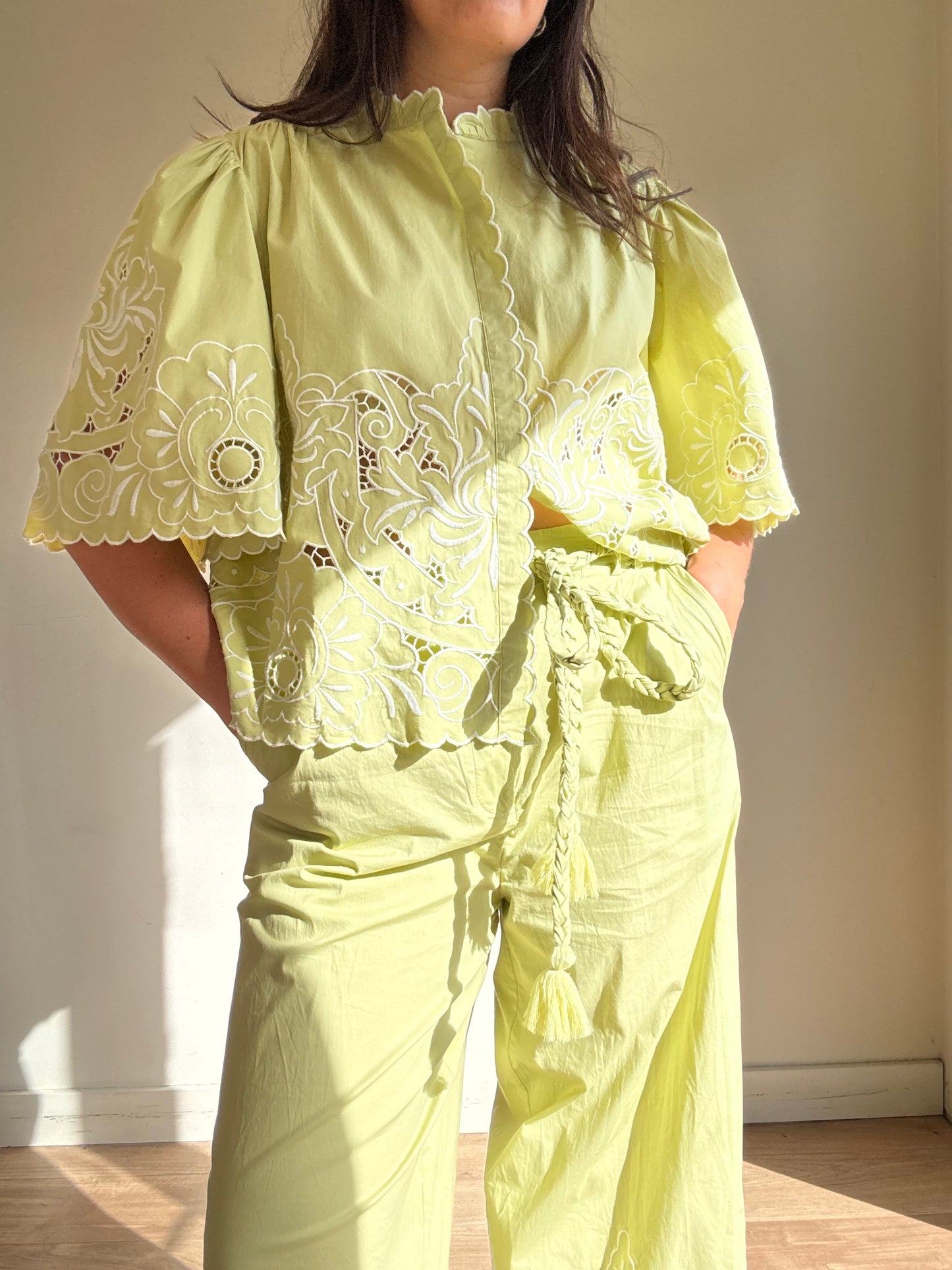 And/Or Embroidered Co-Ord, 16