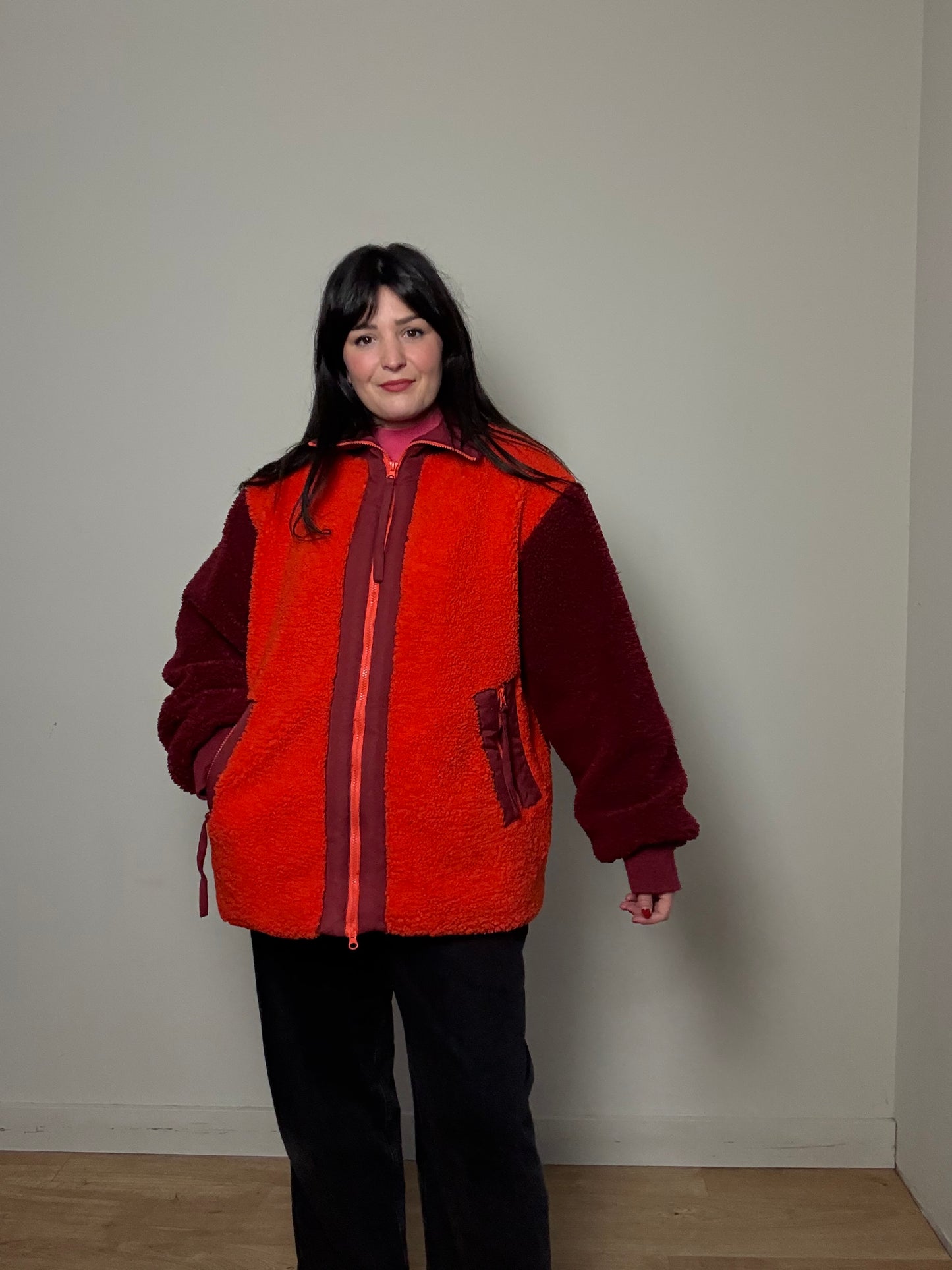 Roksanda X George Zip Up Colour Block Fleece, L/XL