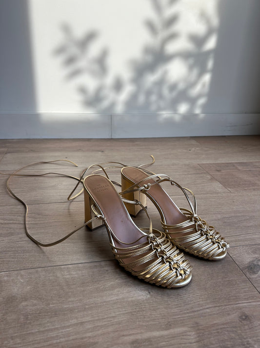 Sezane Sofia Heeled Sandals, 40