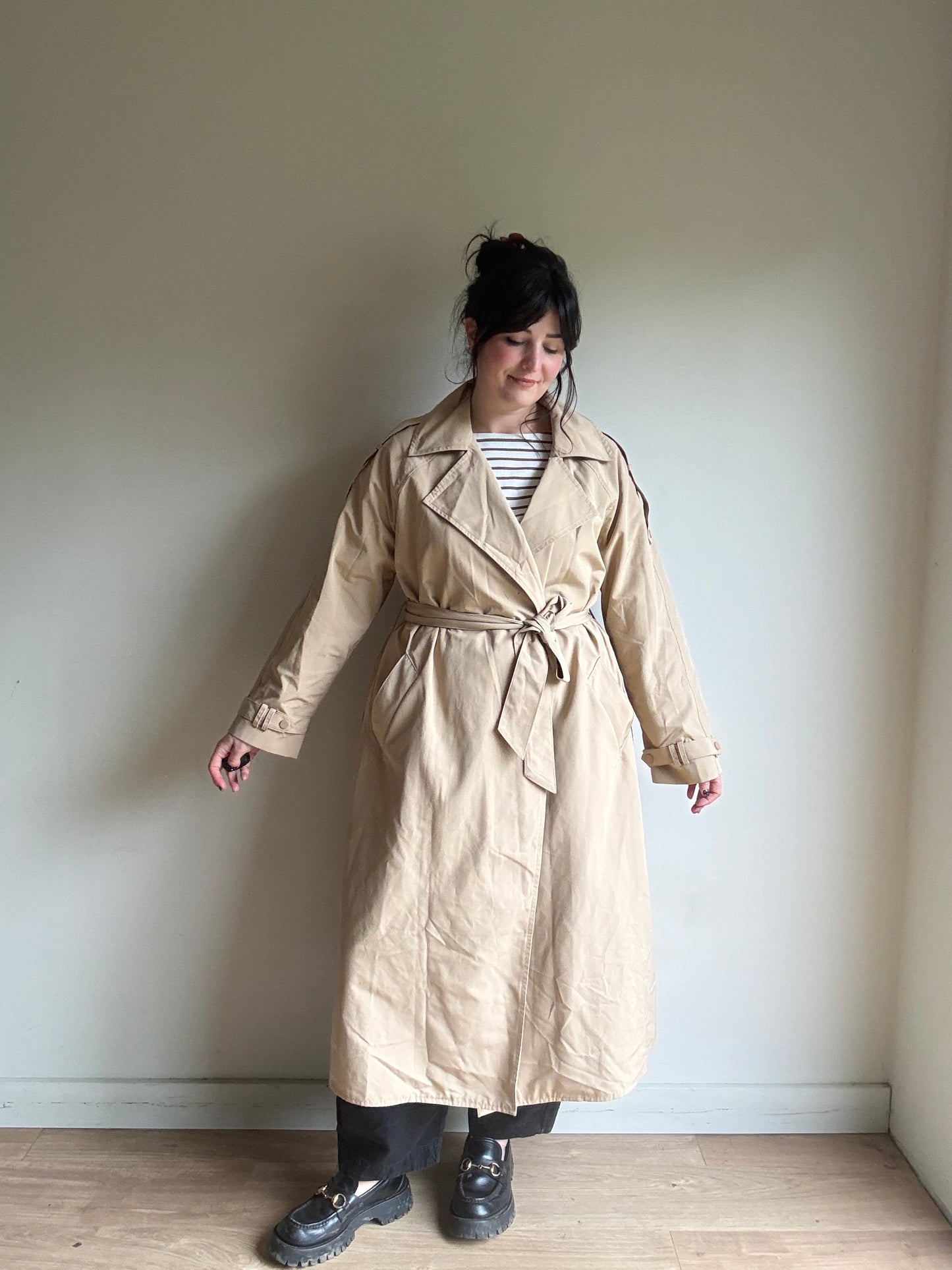 LIVE Unlimited NEW Classic Belted Trench, 16