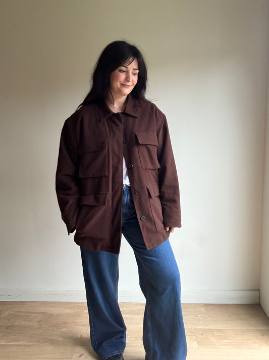 Madewell Flap Pocket Field Jacket, L