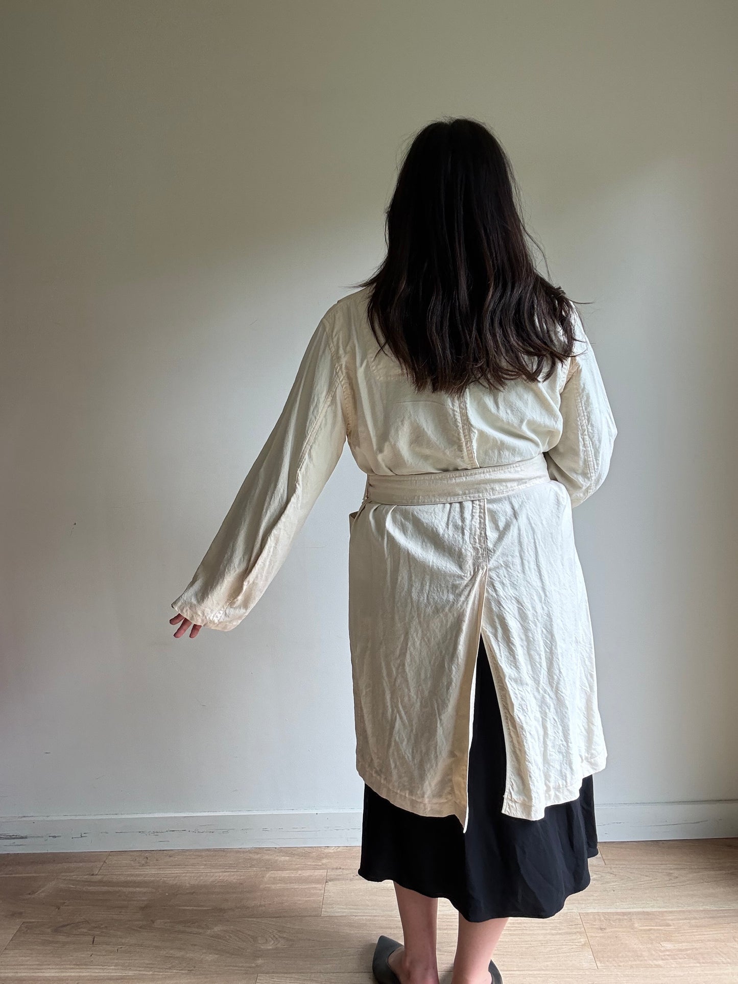 Dries Van Noten Jacquard Belted Jacket, 38