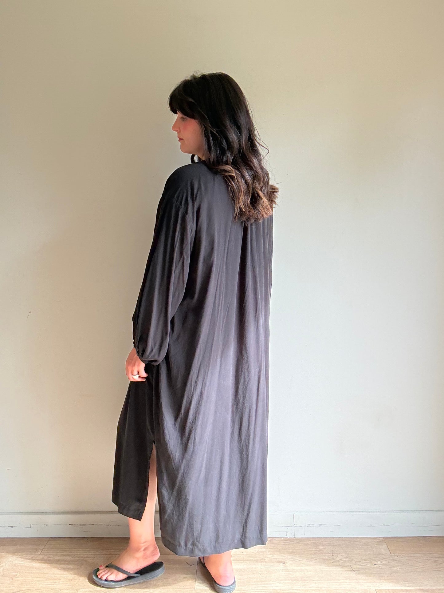 Doen Button Up Floaty Dress, M