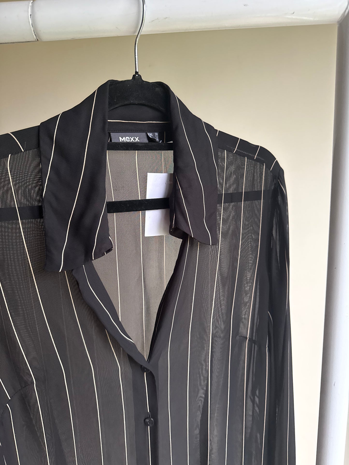 Vintage Mexx Pinstripe Shirt, 10-12