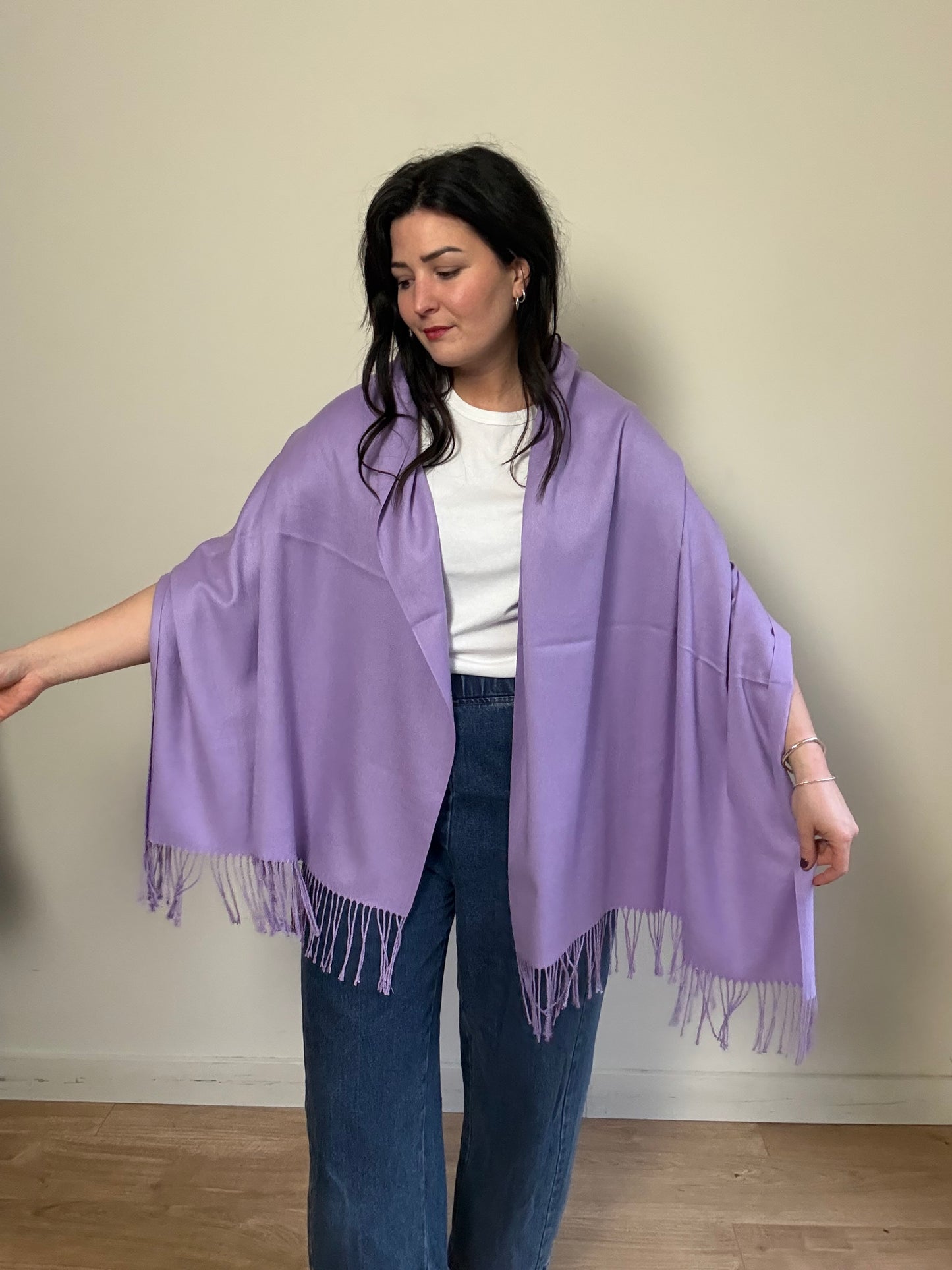 NEW Pure Cashmere Scarf, One Size