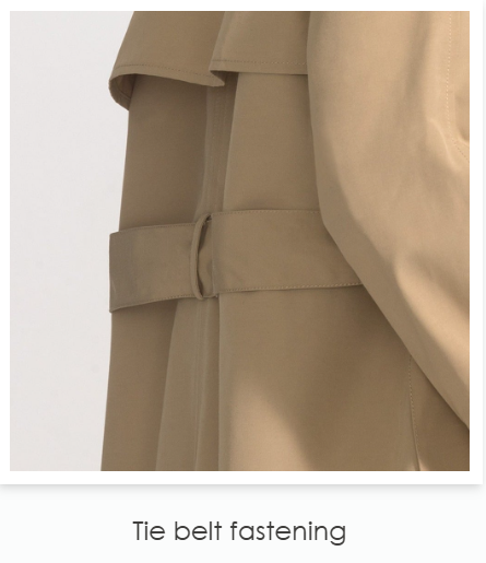 LIVE Unlimited NEW Classic Belted Trench, 16