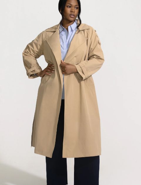 LIVE Unlimited NEW Classic Belted Trench, 16