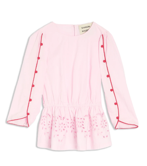 Damson Madder NEW Perrie Embroidered Blouse, 20